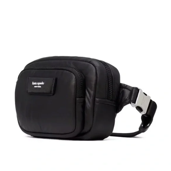 Kate Spade New York Puffed Belt Bag Black - Picture 4 of 9